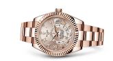 Rolex - 326935-0004  Sky-Dweller Everose / Sundust