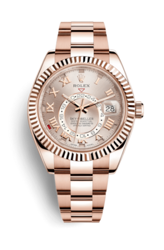 Rolex - 326935-0004  Sky-Dweller Everose / Sundust