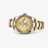 Rolex - 326938-0002  Sky-Dweller Yellow Gold / Champagne Arabic