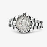 Rolex - 326939-0001  Sky-Dweller White Gold / Ivory