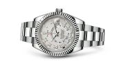 Rolex - 326939-0001  Sky-Dweller White Gold / Ivory