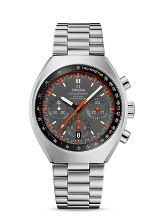 Omega - 327.10.43.50.06.001  Speedmaster Mark II Co-Axial Chronograph Stainless Steel / Grey / Bracelet