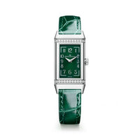 Jaeger-LeCoultre Reverso Tribute Monoface Stainless Steel / Green (328853J)