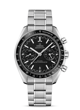 Omega - 329.30.44.51.01.001  Speedmaster Racing Master Co-Axial Stainless Steel / Black / Bracelet