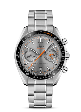 Omega - 329.30.44.51.06.001  Speedmaster Racing Master Co-Axial Stainless Steel / Grey / Bracelet