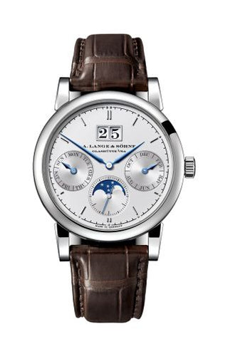 A. Lange & Söhne - 330.026  Saxonia Annual Calendar White Gold / Silver