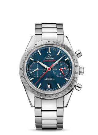 Omega - 331.10.42.51.03.001  Speedmaster 57 Co-Axial Stainless Steel / Blue / Bracelet