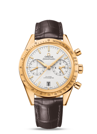 Omega - 331.53.42.51.02.001  Speedmaster 57 Co-Axial Yellow Gold / Silver