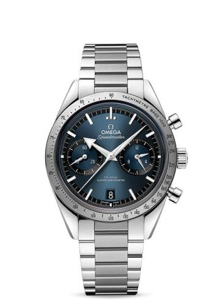 Omega - 332.10.41.51.03.001  Speedmaster 57 Master Chronometer 40.5 Stainless Steel / Blue / Bracelet