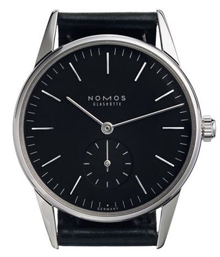 Nomos Glashütte - 332  Orion 35 Anthracite / Closed Case Back