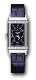 Jaeger-LeCoultre - 3358420  Reverso One Duetto Moon Stainless Steel / Silver / Alligator