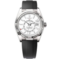 Rolex Sky-Dweller White Gold / Black / OysterFlex (336239-0003)