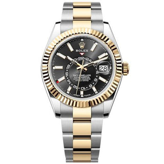 Rolex - 336933-0003  Sky-Dweller Stainless Steel - Yellow Gold / Black / Oyster