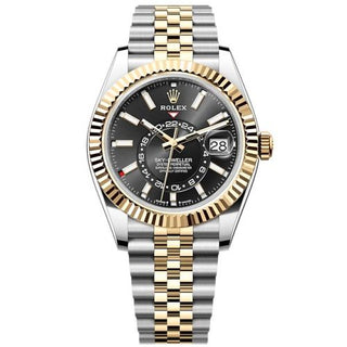 Rolex - 336933-0004  Sky-Dweller Stainless Steel - Yellow Gold / Black / Jubilee