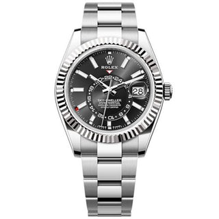 Rolex - 336934-0007  Sky-Dweller Stainless Steel - White Gold / Black / Oyster