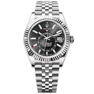 Rolex - 336934-0008  Sky-Dweller Stainless Steel - White Gold / Black / Jubilee