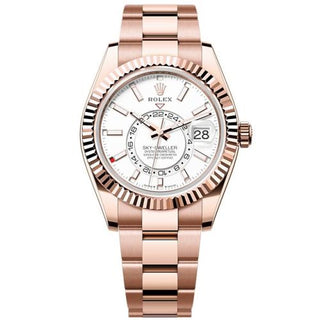 Rolex - 336935-0003  Sky-Dweller Everose / White / Oyster