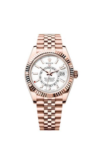 Rolex - 336935-0007  Sky-Dweller Everose / White / Jubilee