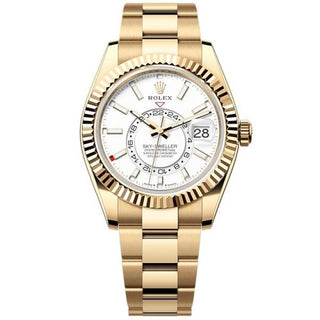 Rolex - 336938-0003  Sky-Dweller Yellow Gold / White / Oyster