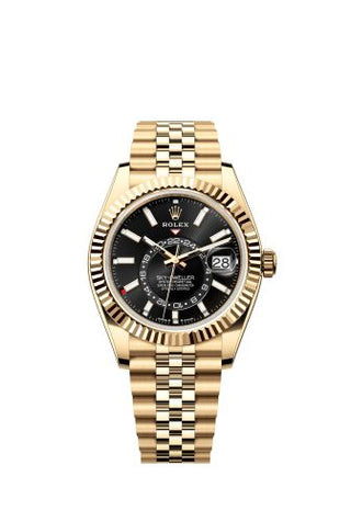 Rolex - 336938-0005  Sky-Dweller Yellow Gold / Black / Jubilee