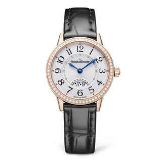 Jaeger-LeCoultre - 3402530  Rendez-Vous Date Small Quartz Pink Gold - Diamond / Silver / Alligator