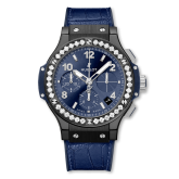 Hublot - 341.CM.7170.LR.1204  Big Bang Original 41 Ceramic - Diamond / Blue / Alligator