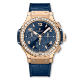 Hublot - 341.PX.7180.LR.1204  Big Bang Original 41 Red Gold - Diamond / Blue / Alligator