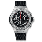 Hublot - 341.SX.130.RX.114  Big Bang Original 41 Stainless Steel - Diamond / Black / Rubber