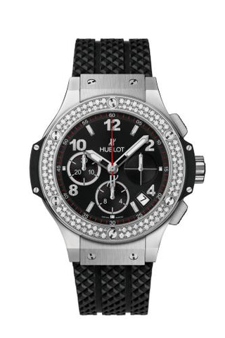 Hublot - 341.SX.130.RX.114  Big Bang Original 41 Stainless Steel - Diamond / Black / Rubber