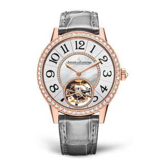 Jaeger-LeCoultre - 3412410  Rendez-Vous Tourbillon Pink Gold / MOP / Alligator