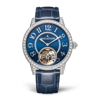 Jaeger-LeCoultre - 3413480  Rendez-Vous Tourbillon White Gold / Blue / Alligator