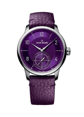 Louis Erard - 34248AA06.BVA142  Excellence Petite Seconde 39 Stainless Steel / Violette