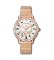 Jaeger-LeCoultre Rendez-Vous Night & Day Small Pink Gold - Diamond / Silver / Bracelet (3432490)