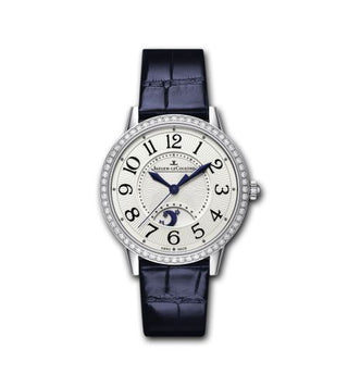 Jaeger-LeCoultre - 3448420  Rendez-Vous Night & Day Stainless Steel / Silver / Blue Alligator