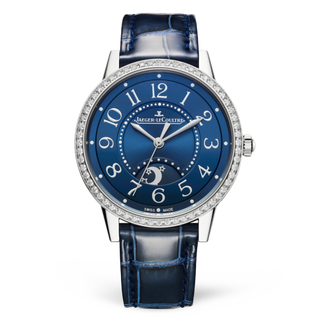 Jaeger-LeCoultre - 3448480  Rendez-Vous Night & Day Medium Stainless Steel / Blue / Alligator