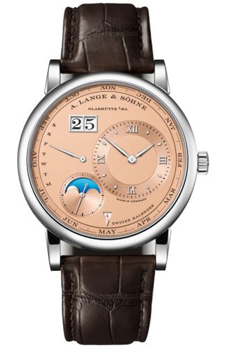 A. Lange & Söhne - 345.056  Lange 1 Perpetual Calendar White Gold / Pink