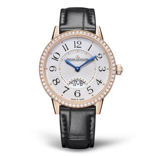 Jaeger-LeCoultre - 3472530  Rendez-Vous Date Medium Quartz Pink Gold - Diamond / Silver / Alligator