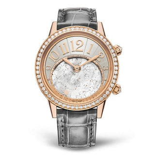 Jaeger-LeCoultre - 3482520  Rendez-Vous Celestial Pink Gold - Diamond / Grey / Alligator