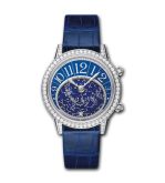 Jaeger-LeCoultre - 3483590  Rendez-Vous Celestial White Gold / Blue / Alligator