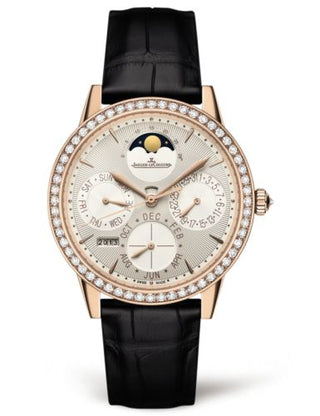 Jaeger-LeCoultre - 3492420  Rendez-Vous Perpetual Calendar Pink Gold / Silver / Alligator