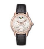 Jaeger-LeCoultre - 3492420  Rendez-Vous Perpetual Calendar Pink Gold / Silver / Alligator