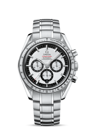 Omega - 3506.31.00  Speedmaster Michael Schumacher Stainless Steel / Silver / Bracelet / The Legend Silver