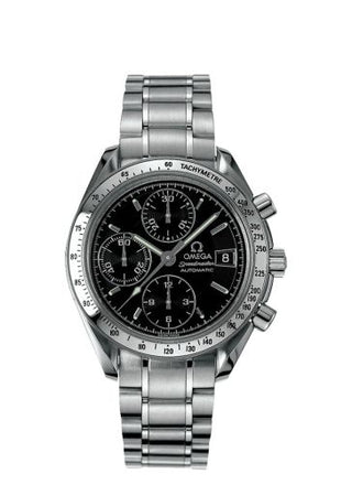 Omega - 3513.50.00  Speedmaster Date 40 Stainless Steel / Black / Bracelet