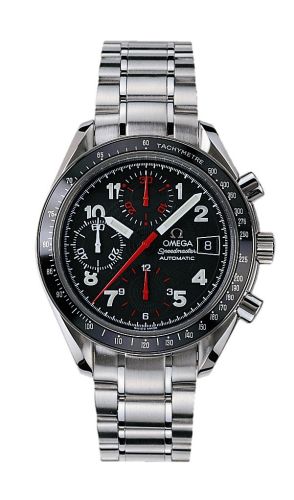 Omega - 3513.53.00  Speedmaster Date 40 Stainless Steel / Black - Japan / Bracelet