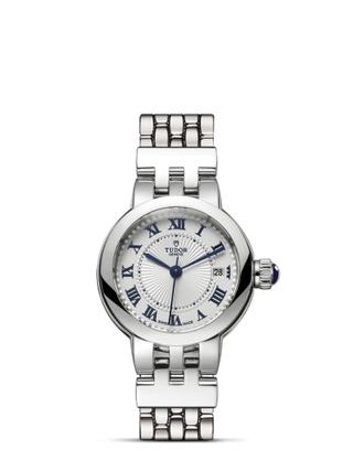 Tudor - 35200-0001  Clair de Rose 26 Stainless Steel / Silver-Roman/ Bracelet