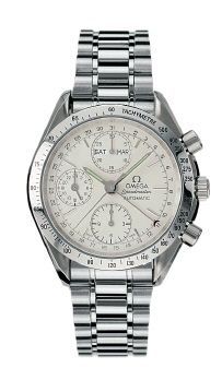 Omega - 3521.30.00  Speedmaster Day-Date 38 Stainless Steel / Silver / Bracelet