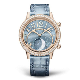 Jaeger-LeCoultre - 3522480  Rendez-Vous Moon Pink Gold - Diamond / Blue / Serenity