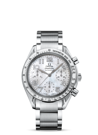 Omega - 3534.70.00  Speedmaster Reduced Ladies Stainless Steel / MOP / Bracelet