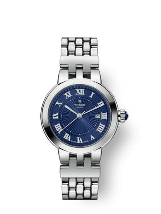 Tudor - 35500-0009  Clair de Rose 30 Stainless Steel / Blue / Bracelet