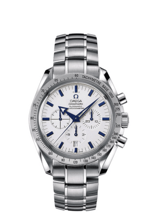 Omega - 3551.20.00  Speedmaster Broad Arrow Stainless Steel / White / Bracelet